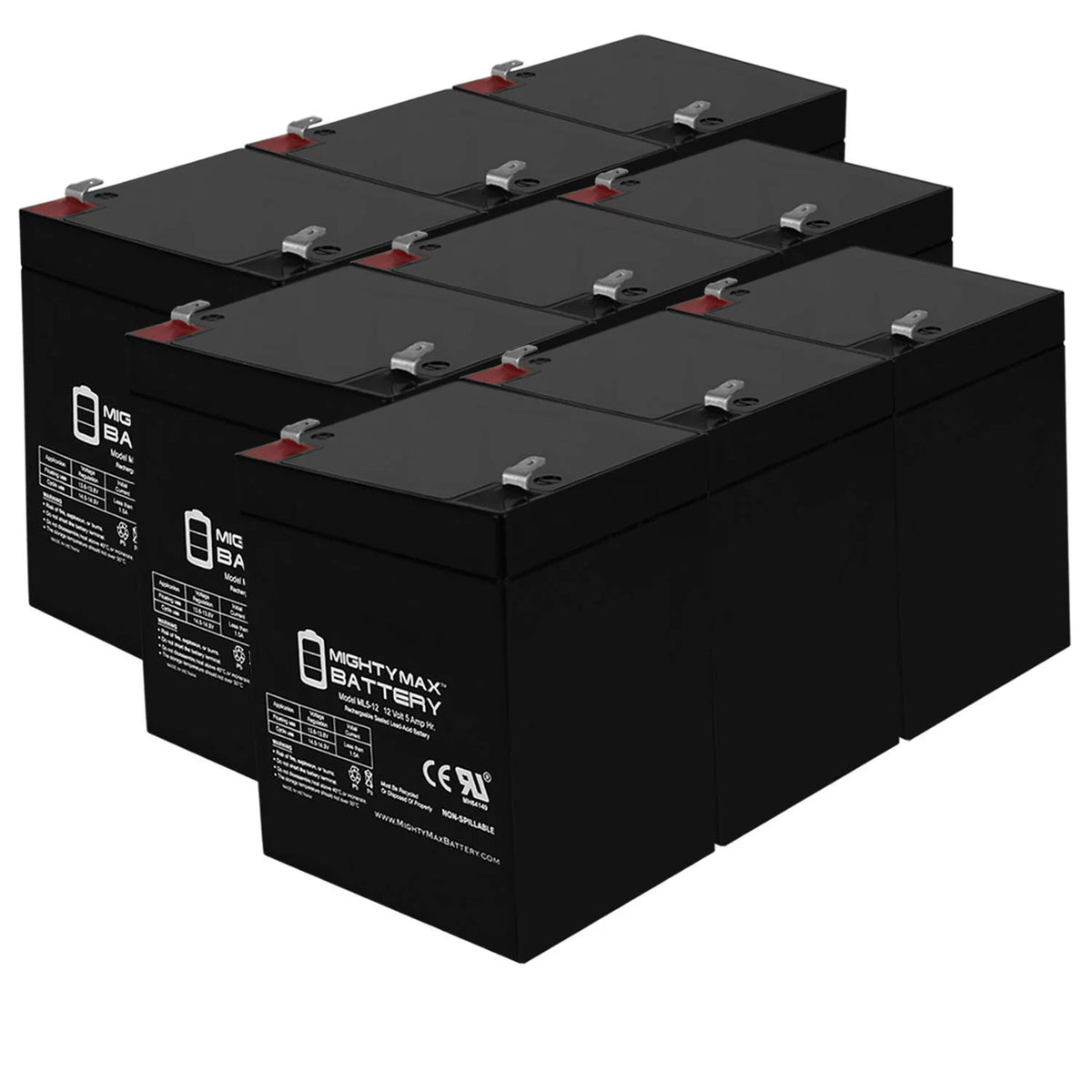 12V 5AH Replacement Battery K542627