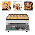 36Pcs Mini Dutch Pancake Baker Maker Electric Nonstick Waffle Maker 1000W E17843