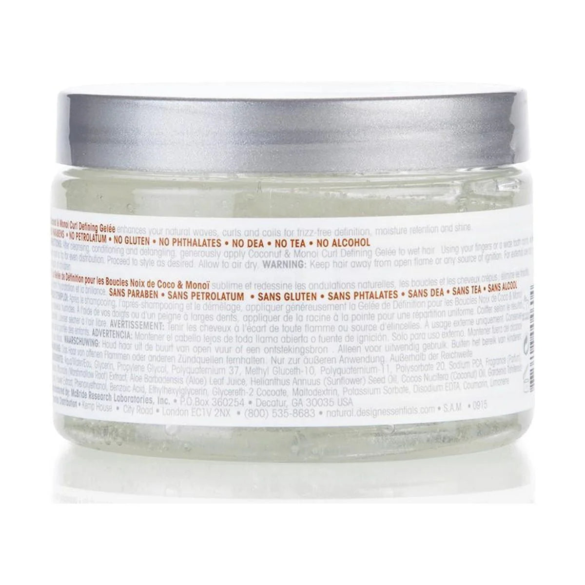Coconut And Monoi Curl Defining Gelee 12 Oz C779933