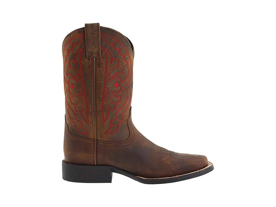 Distressed Brown Kids Quickdraw Boots I284799
