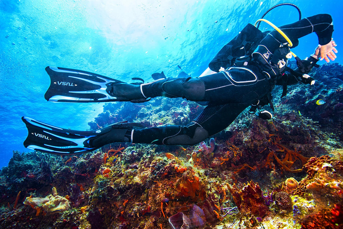 Black Scuba Fin U648757