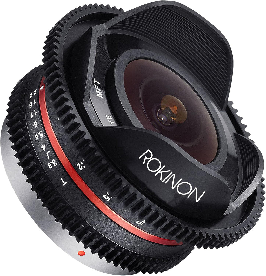 7.5mm T3.8 Cine Fisheye Lens for Micro 4/3 Cameras Black K613708