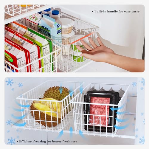 Freezer Organizer Bins, 5 Packs S826930