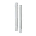 Primed Polyurethane Double Panel Pilaster Moulding with Plinth Block Z806200