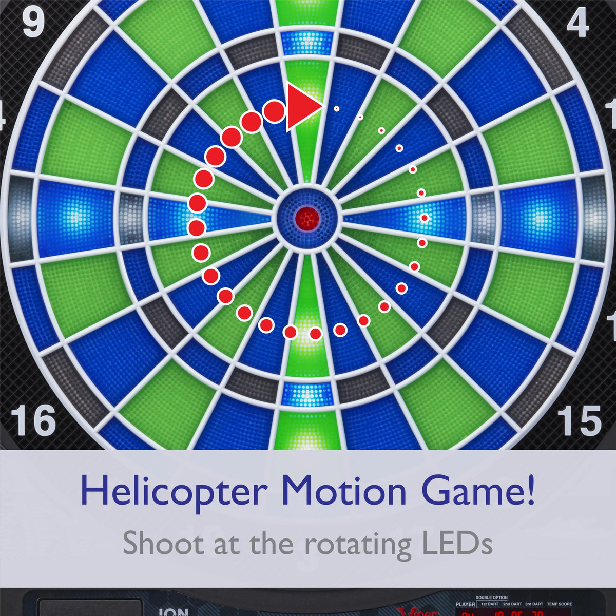 15.5 Electronic Dartboard X5064