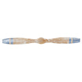 Brown Wood Airplane Propeller Wall Decor F8428
