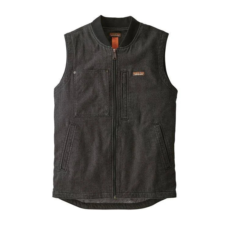Black Hemp Canvas Vest XXL E569404