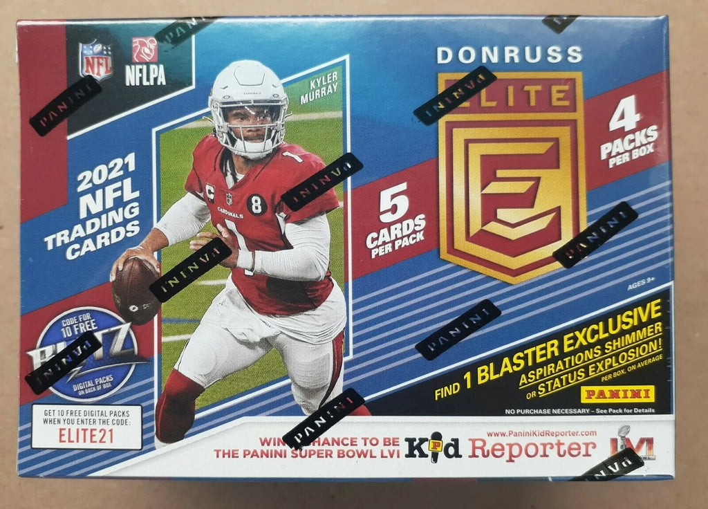 20 Cards NFL Football Trading Cards Blaster Box P7029