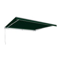 18 ft. Motor with Remote Retractable Awning, Forest Green - 120 in. Y295626