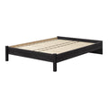 Queen Platform Bed Gray Oak S6060