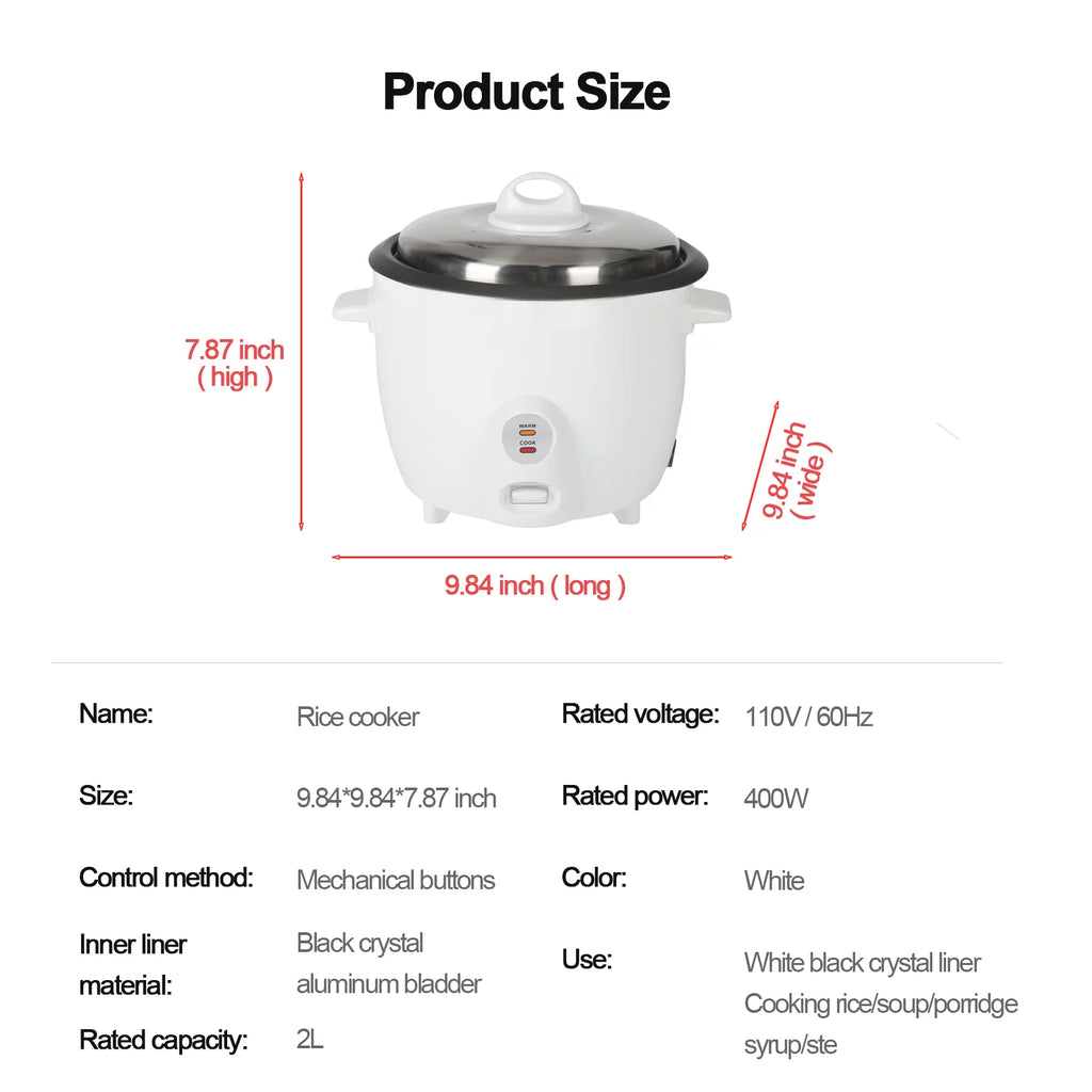 Mini 2L Electric Rice Cooker R373483