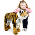 35 inch Stuffed Tiger Plush Y355464