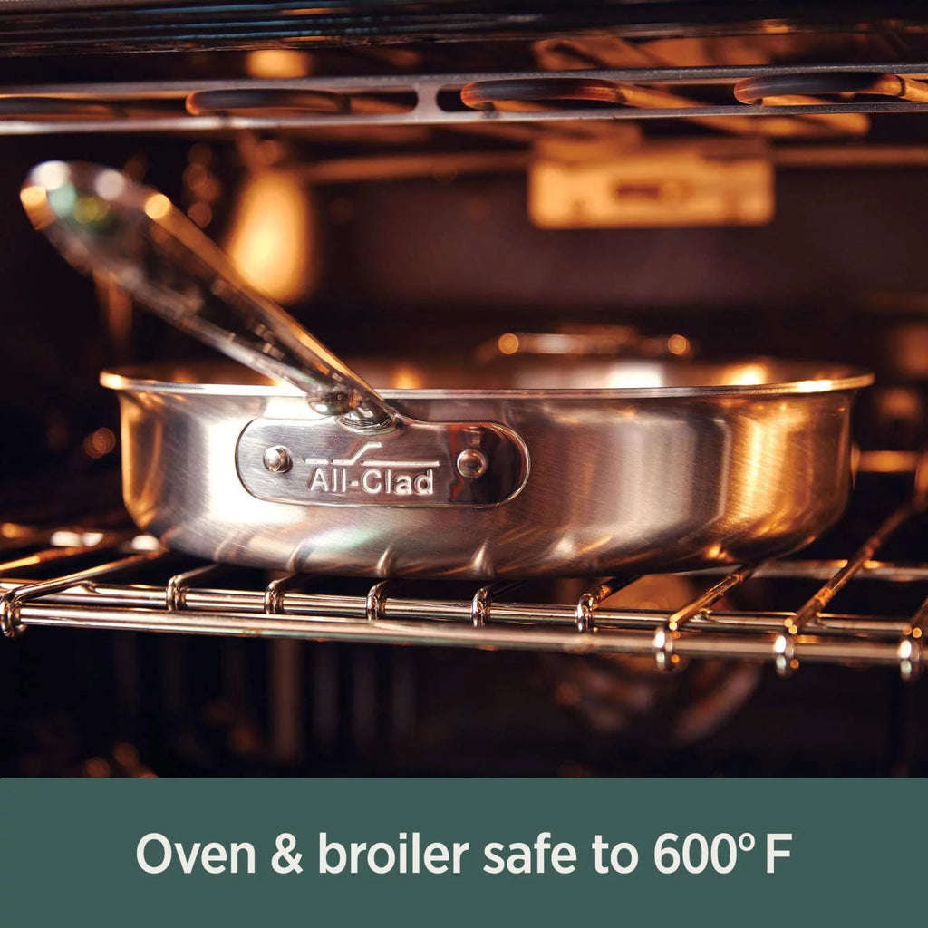 5-Ply Brushed Stainless Steel 14 Piece Cookware Set M592