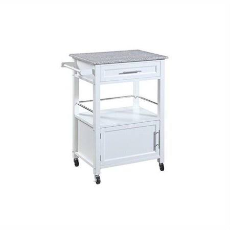 Kitchen Cart with Granite Top Y7845