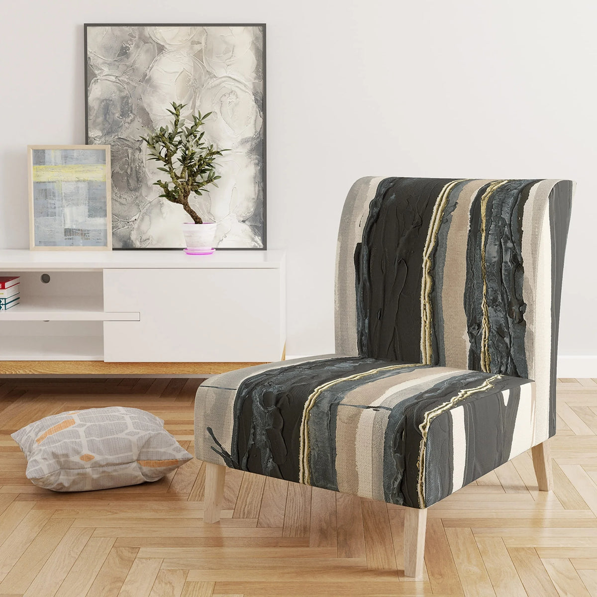 Upholstered Accent Chair J3504