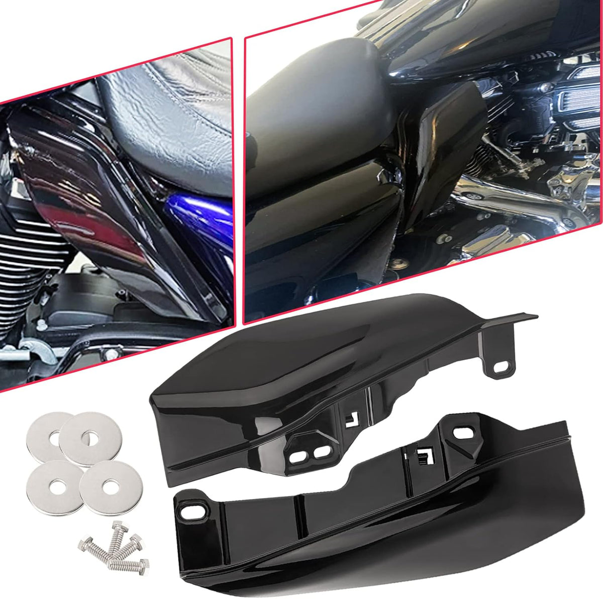 Mid Frame Air Deflector Heat Shield Deflector M80894