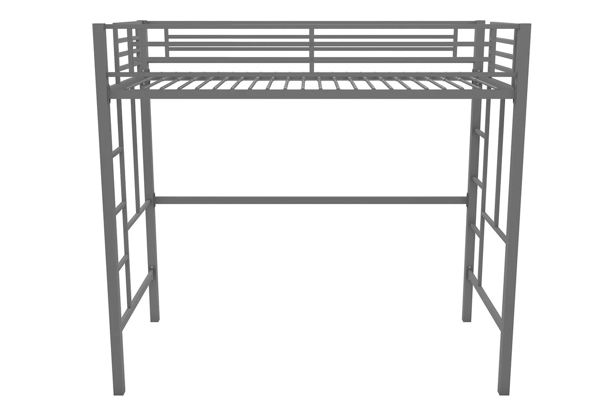 Twin Metal Loft Bed O7096