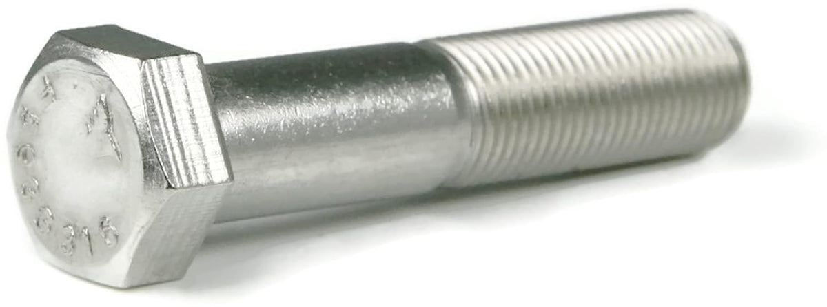 7/16 inch x 3 inch Hex Cap Screw 316 Stainless Steel 275 pcs K640242