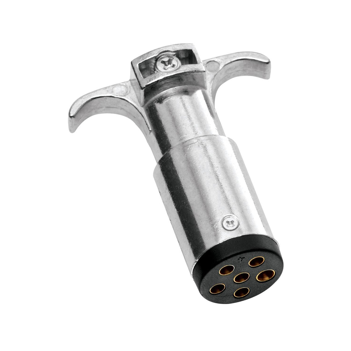 6-Way Round Pin Connector Trailer End Metal 50 Pack T162333