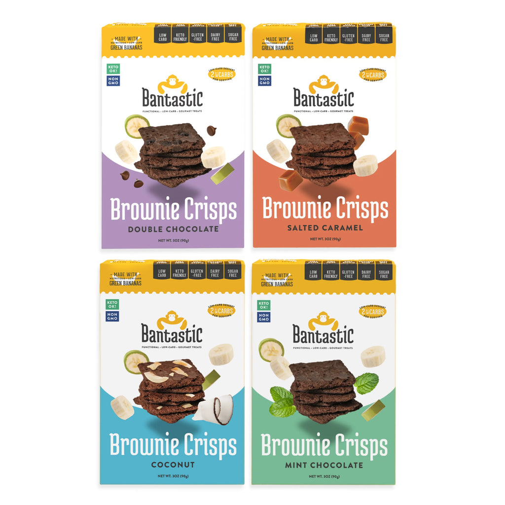 Sugar-free Brownie Variety 4-Pack 3oz Each J79882