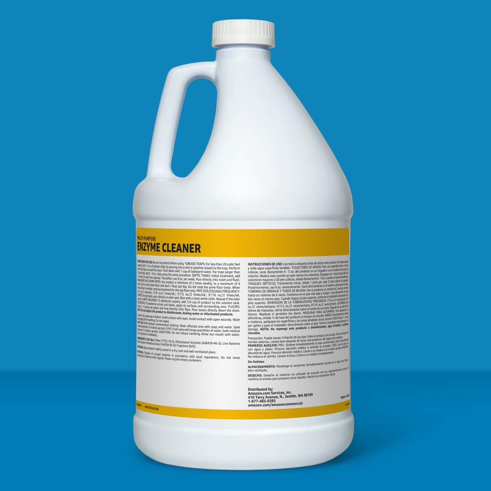 Enzyme Cleaner, 1-Gallon, 4-Pack Pack of 2 X328