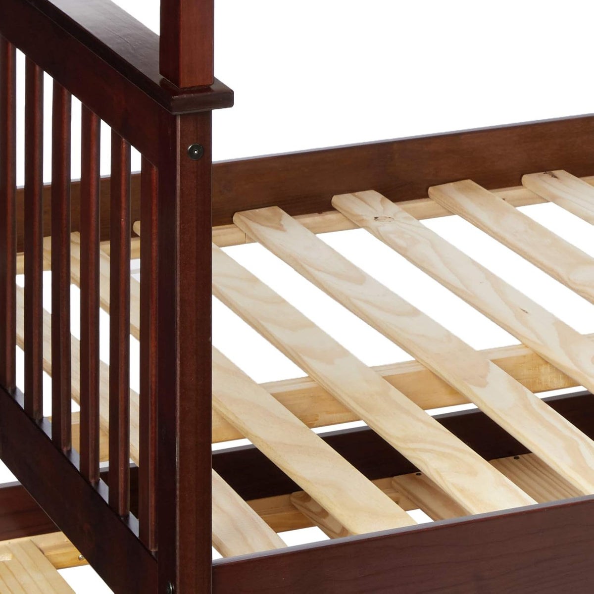 Dark Cappuccino Full/Full/Twin Bunk Bed with Trundle B94315