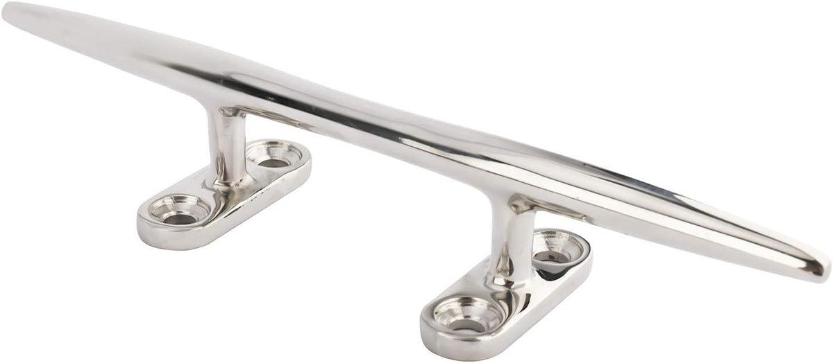 2 Pack 8 inch Casted 316 Stainless Steel Open Base Cleat A51198