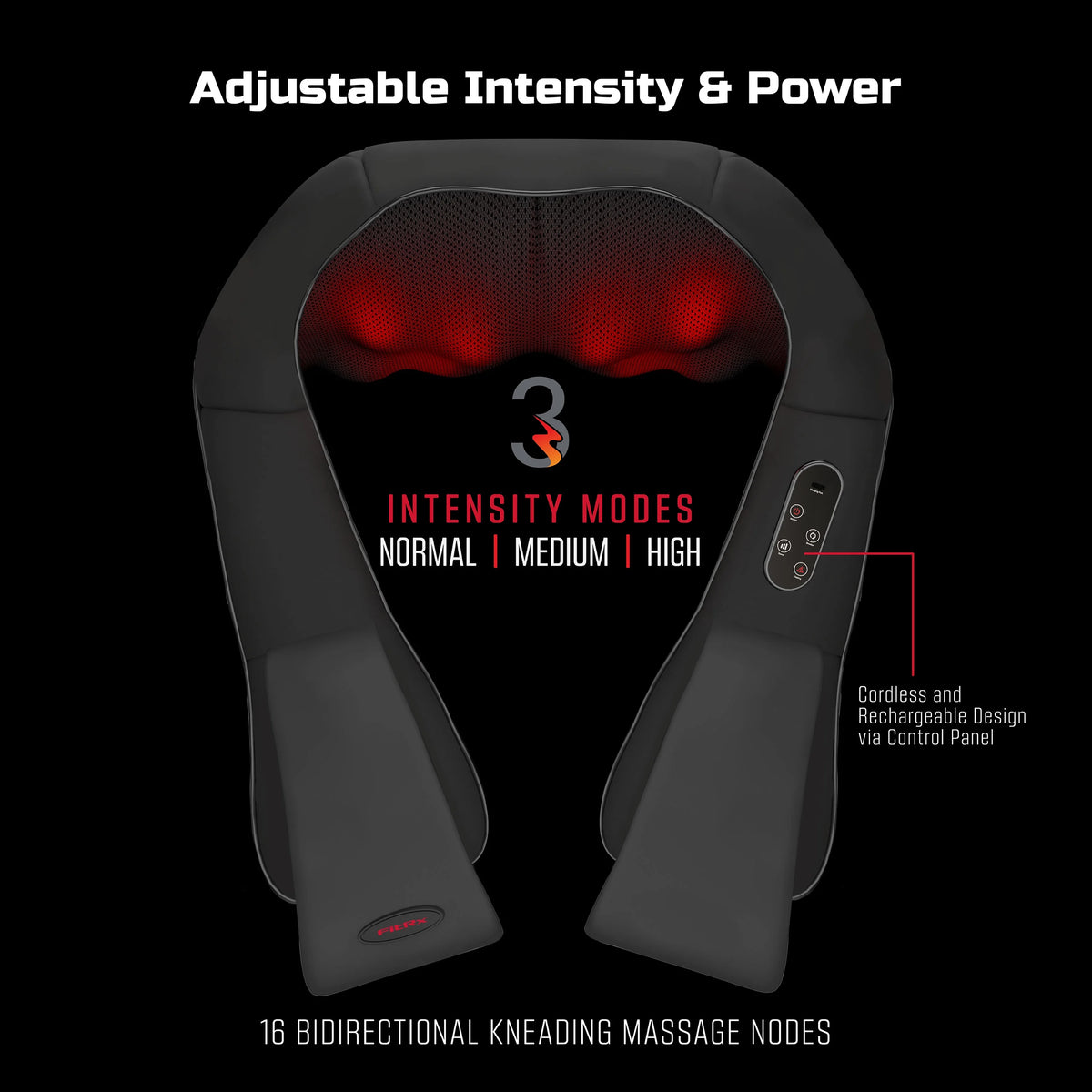 Cordless Shiatsu 3D Massager with Heat G614721