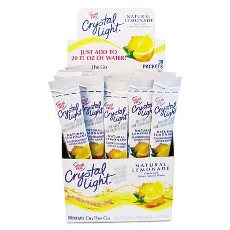 Lemonade Flavored Drink Mix, 30 Packets I5856