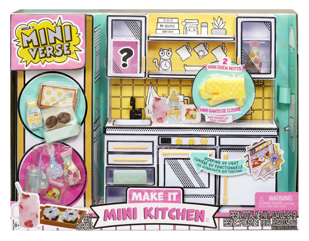 Mini Kitchen Playset with UV Light U382743
