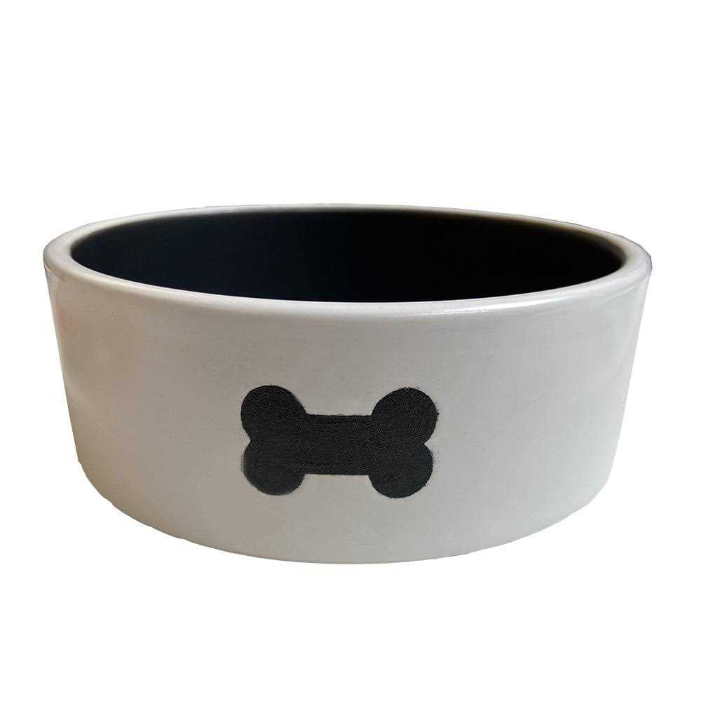 Ceramic Dog Bowl Z4832