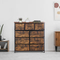 9 Drawer Fabric Storage Dresser V563