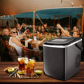Portable Countertop Ice Maker with 2 Ice Cube Sizes C493
