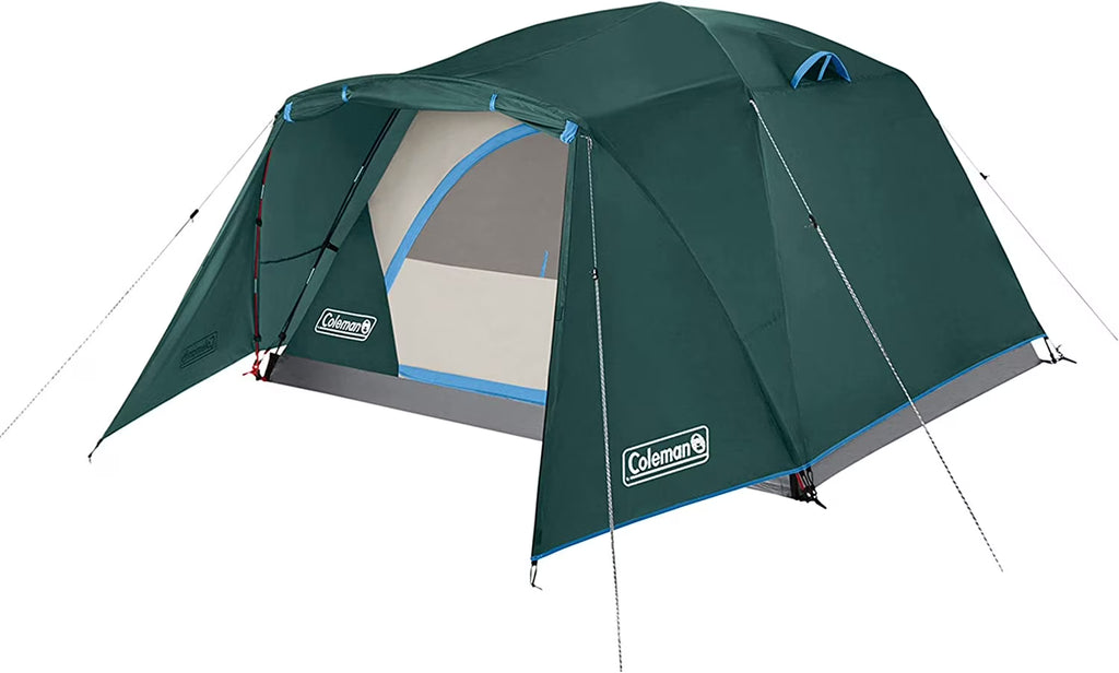 2/4/6 Person Weatherproof Camping Tent with Rainfly and Carry Bag L28726