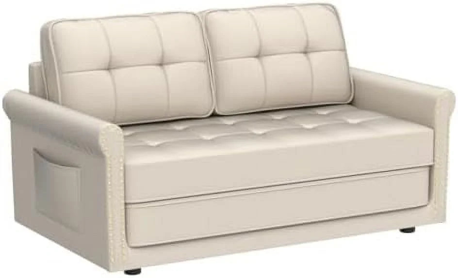Velvet Upholstered Sleeper Sofa Bed E681