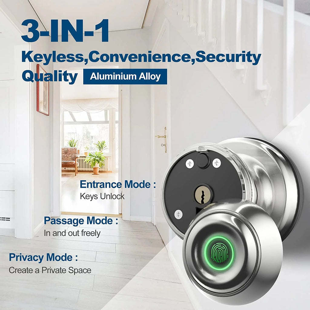 Smart Fingerprint Door Lock with App Control O980689