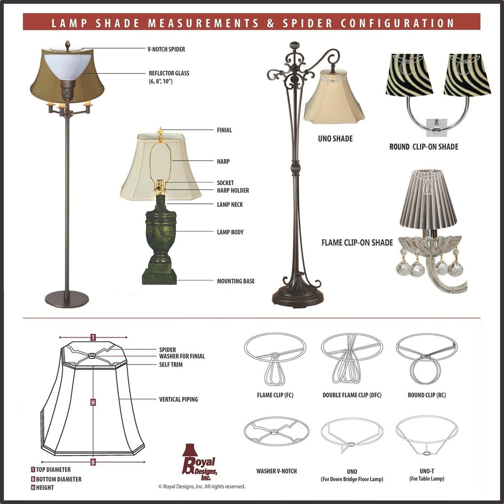 Antique Gold Lamp Shade, 9 x 16 x 12 J85412
