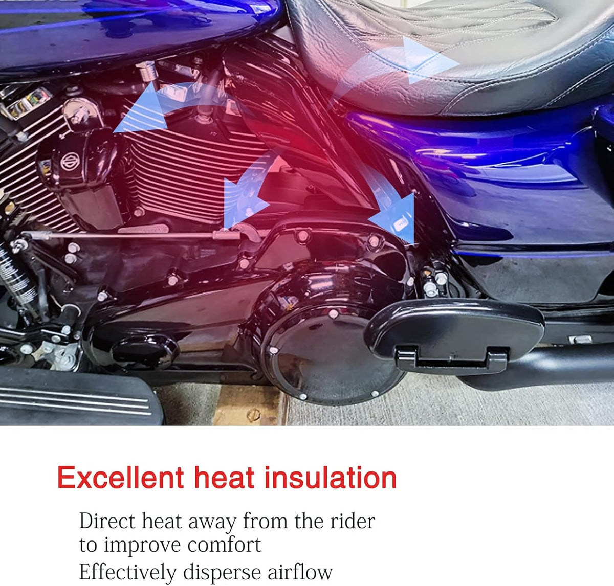 Mid Frame Air Deflector Heat Shield Deflector M80894