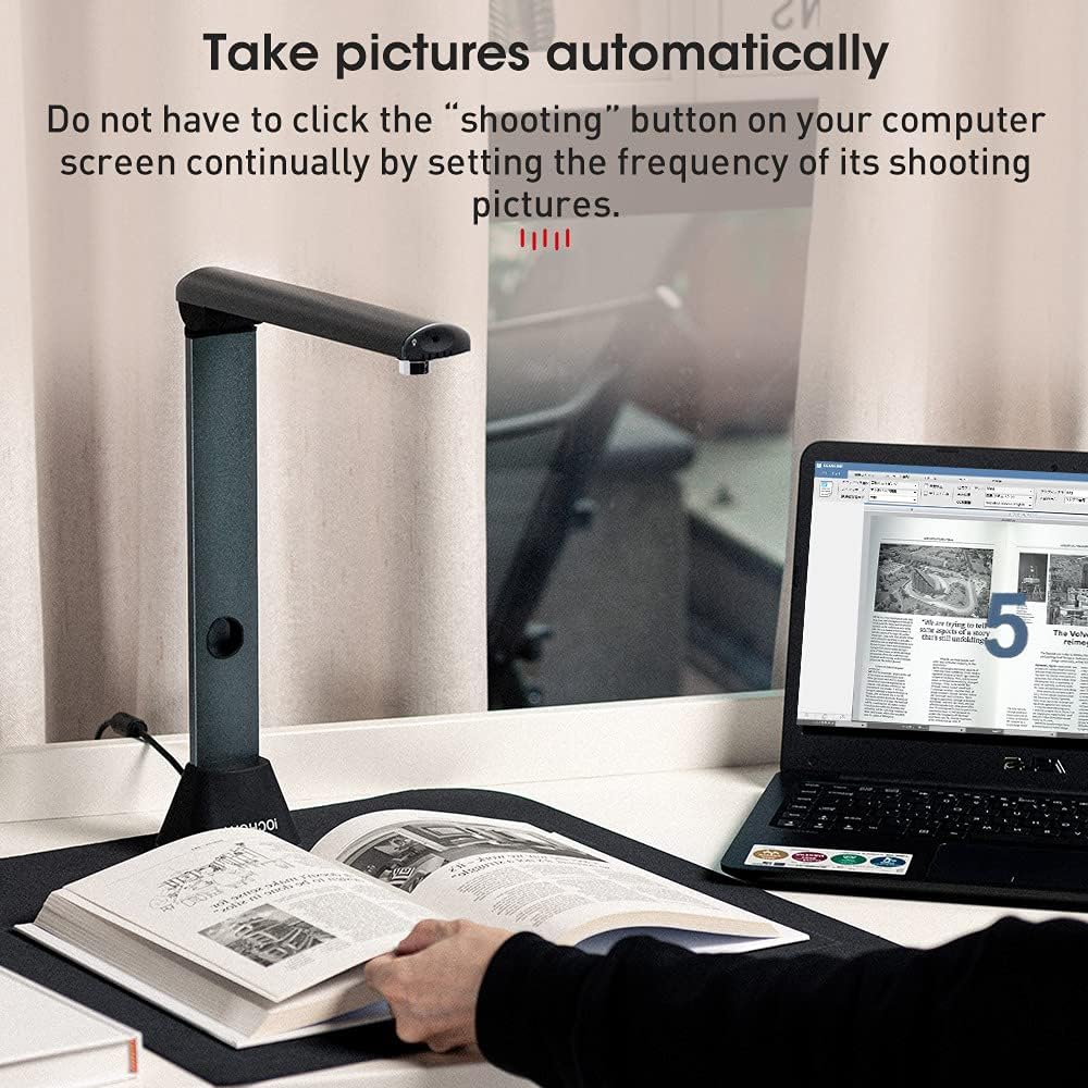 17 MP Portable USB Document Camera with OCR Function X1847
