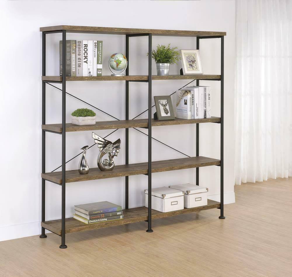 Rustic Oak Bookcase N96762