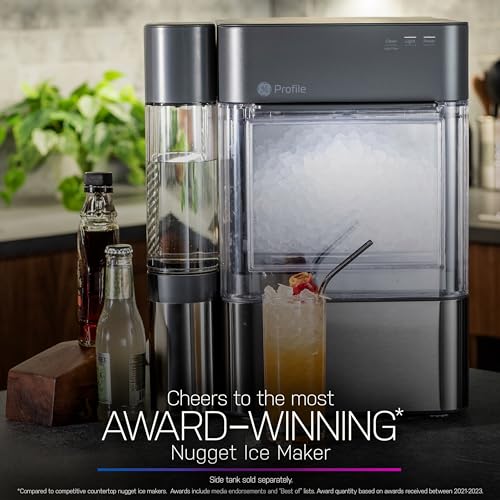 Stainless Steel Countertop Nugget Ice Maker with WiFi O681350