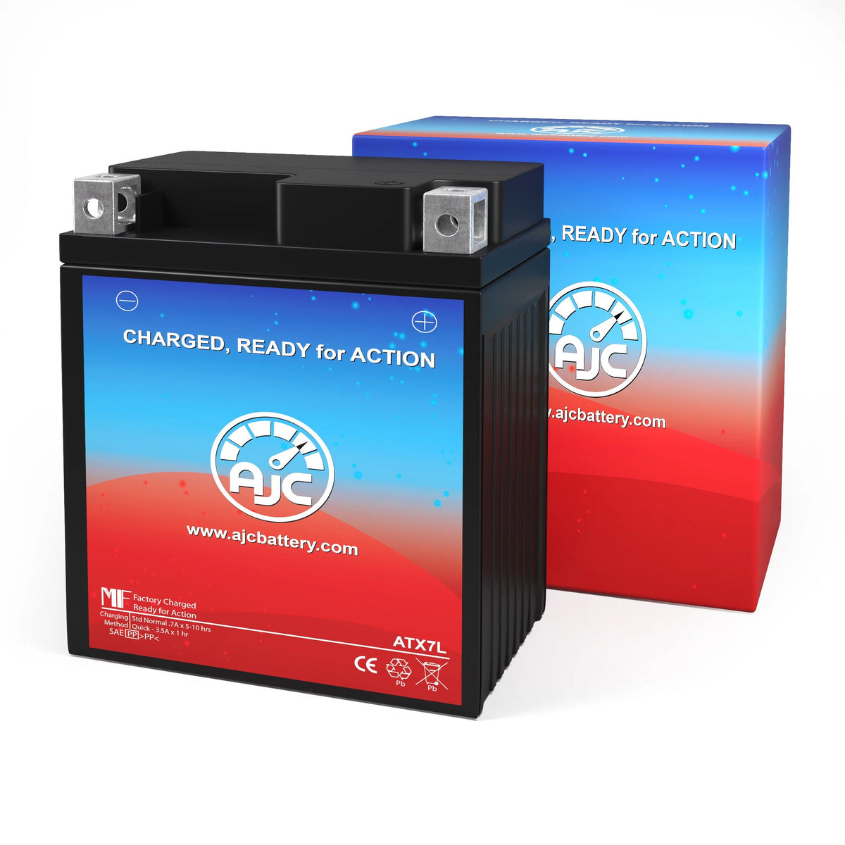 12V Motorcycle Replacement Battery W602