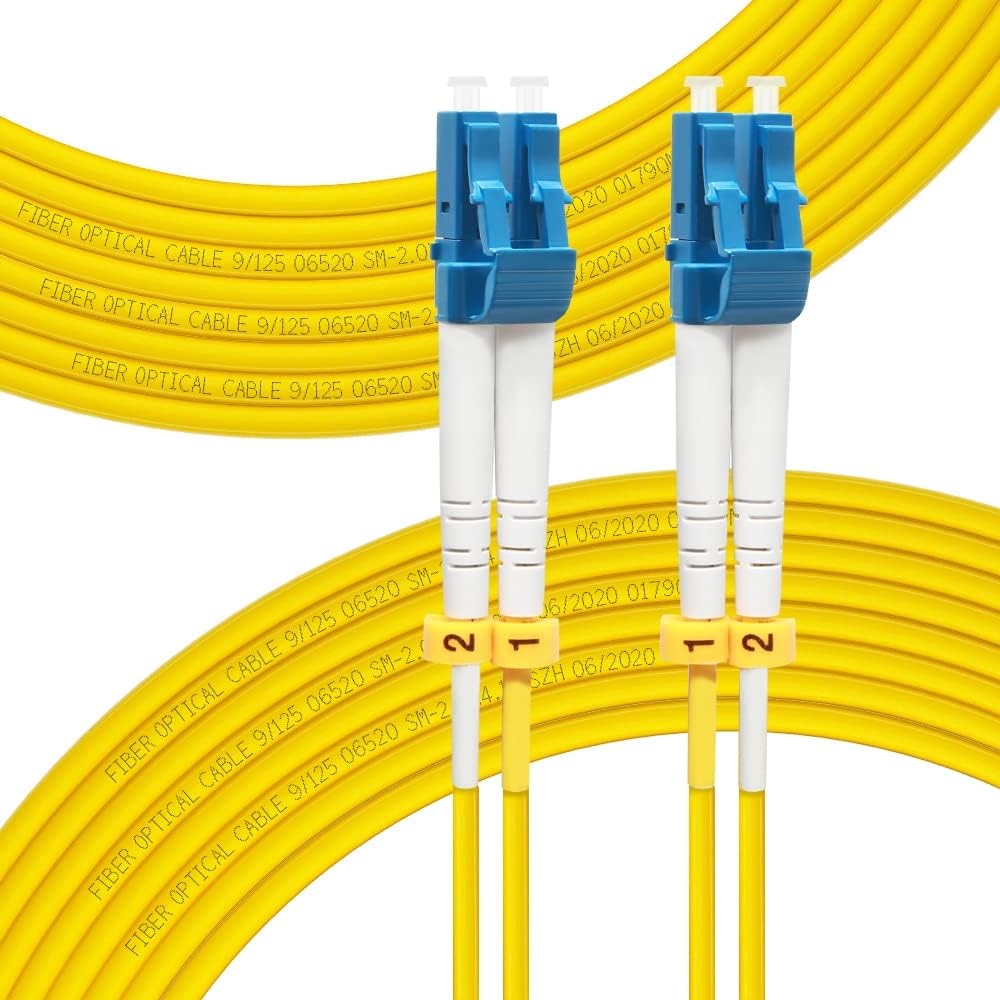 LC to LC OS2 200M Single Mode Duplex Fiber Optic Cable O6028