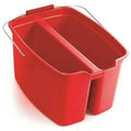Plastic Double Bucket 19 Quart Red J359