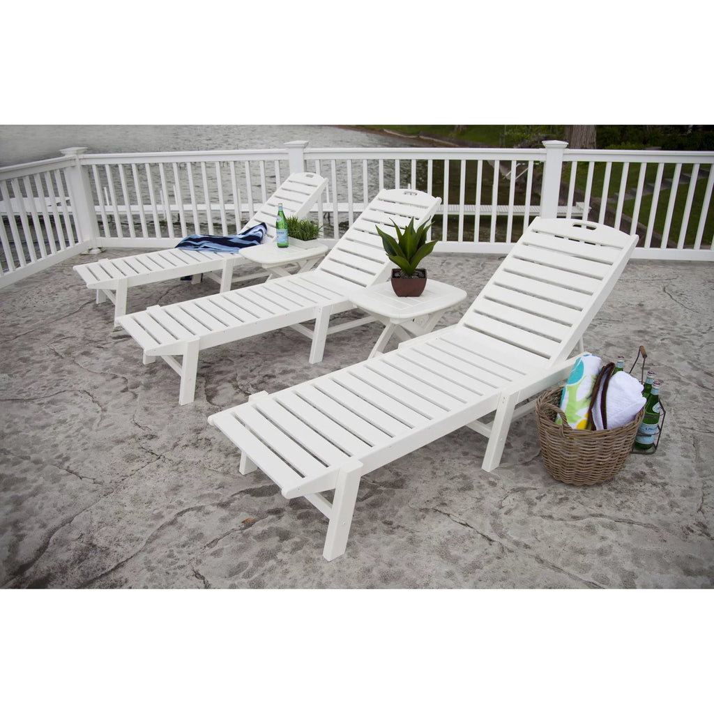 Recycled Plastic Armless Chaise U93747