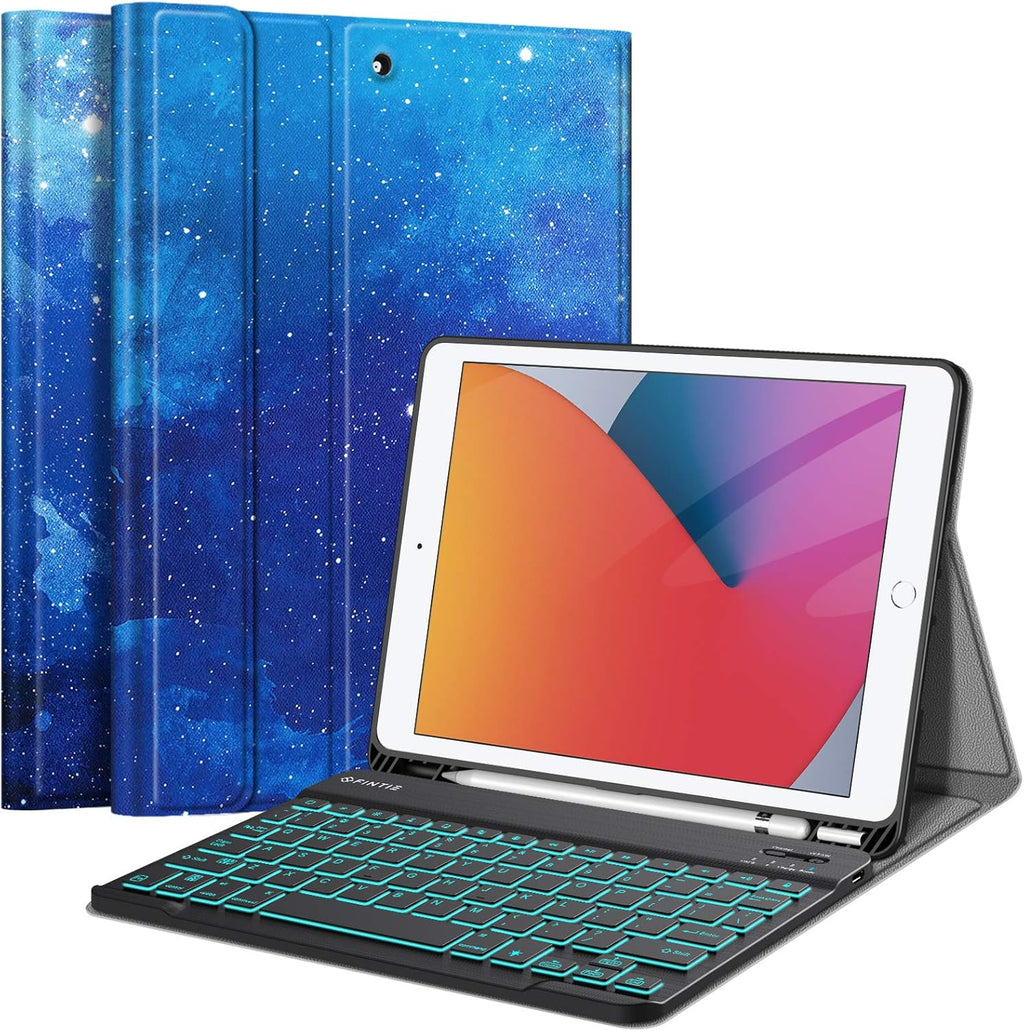 Composition Keyboard Case for iPad 10.2 Inch with Bluetooth Keyboard W822974