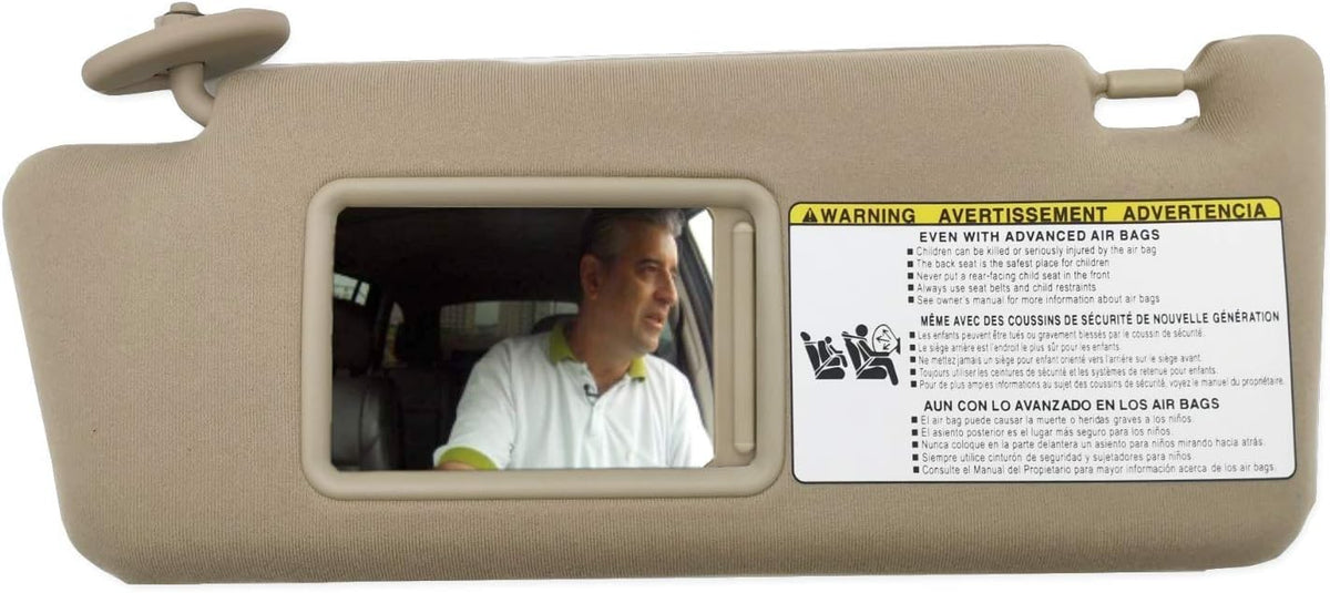 Sun Visor for Car 2 Pack Grey M9925