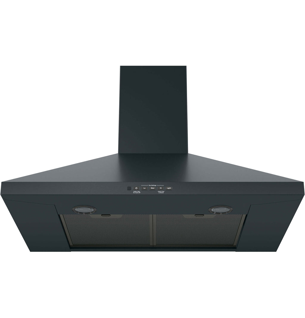Black 30" Wall Mounted Range Hood Q4832