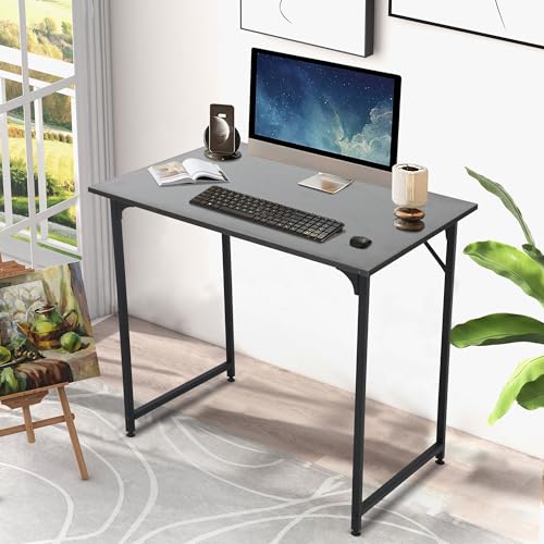 32 Inch Computer Desk with Metal Frame R9224