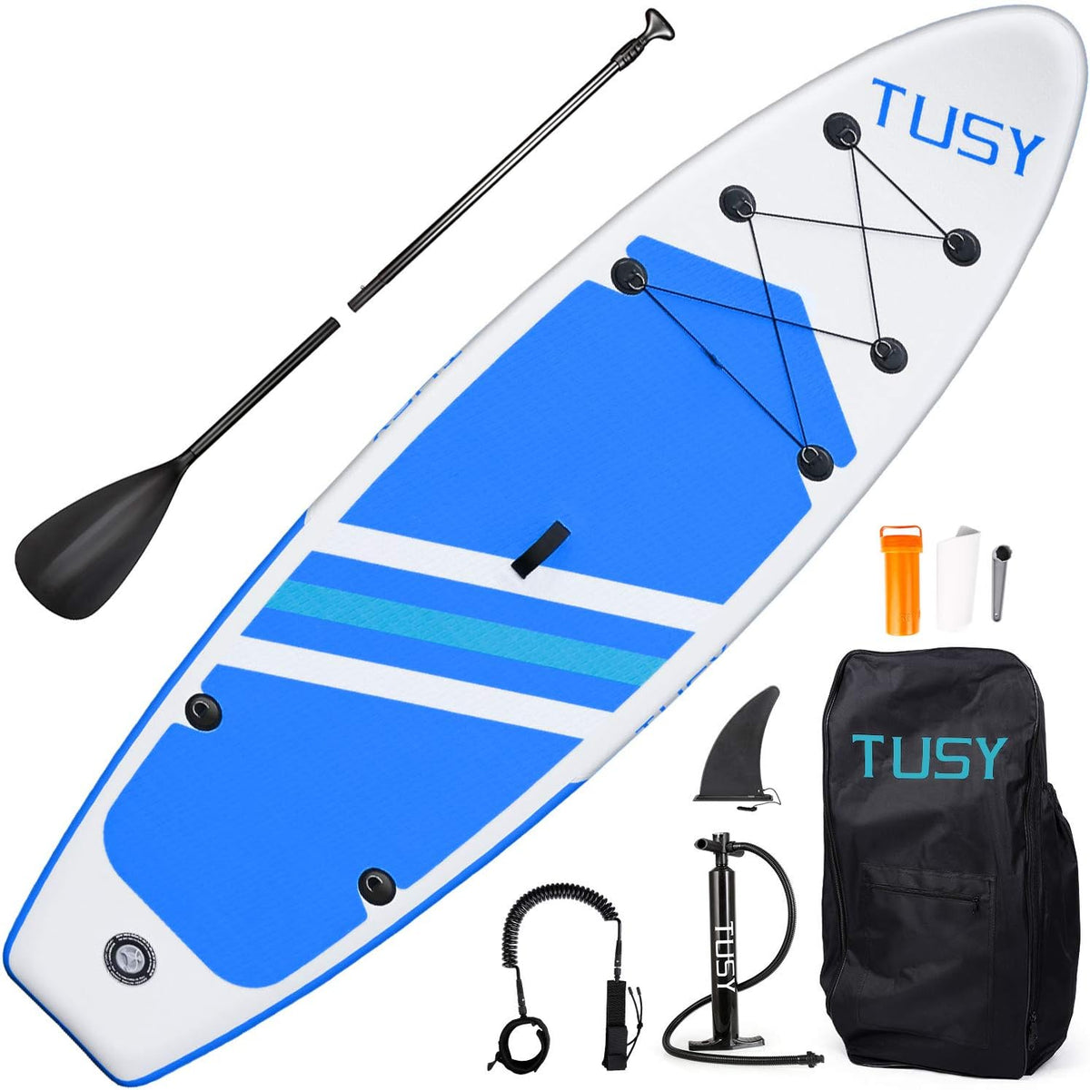 10' Inflatable Stand Up Paddleboard with Carry Bag O42421